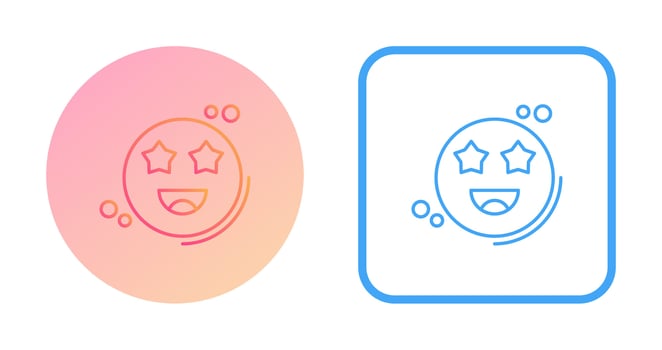 Starstruck Vector Icon