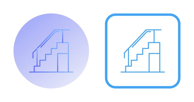 Stairs Vector Icon