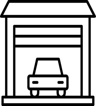 Garage Vector Icon
