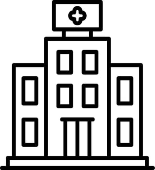Hospital Vector Icon