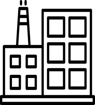 Factory Vector Icon
