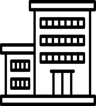 Office Block Vector Icon