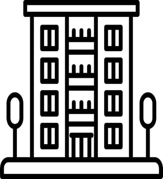 Apartment Vector Icon
