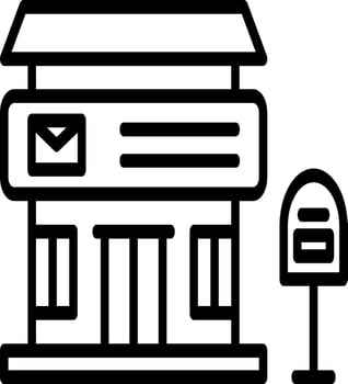 Post Office Vector Icon