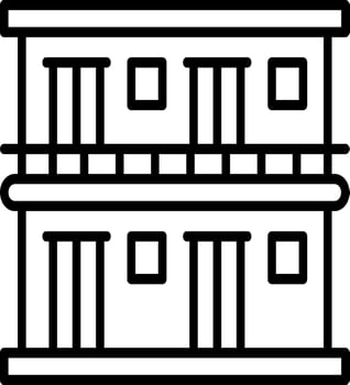 Motel Vector Icon