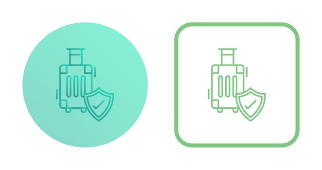 Travel Protection Vector Icon