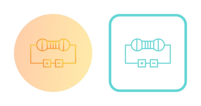 Resistor Vector Icon