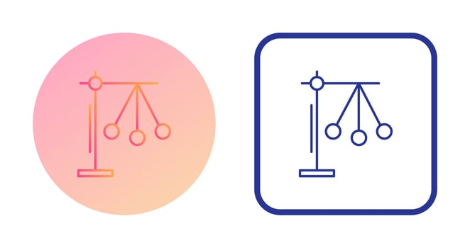 Pendulum Vector Icon