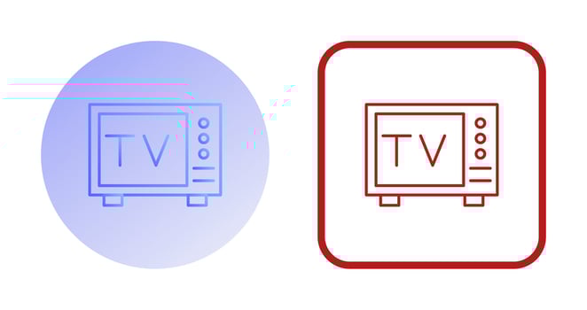 Tv Vector Icon