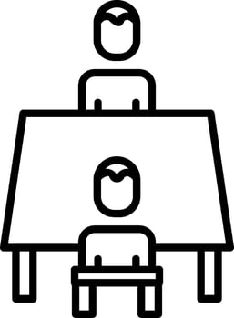 Interview Vector Icon