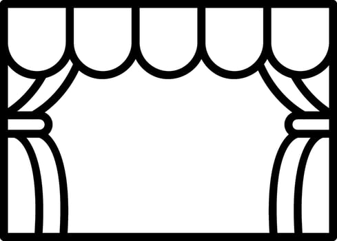 Stage Vector Icon