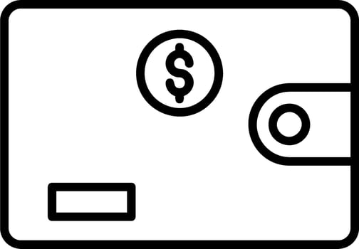 Wallet Vector Icon