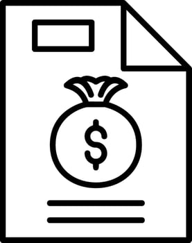 Loan Vector Icon