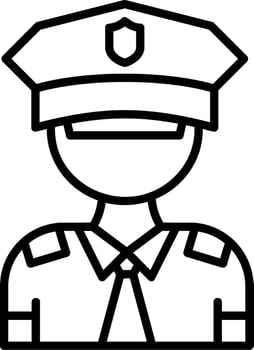 Policeman Vector Icon