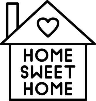 Home Sweet Home Vector Icon