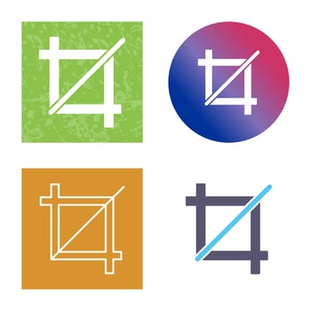 Unique Crop Vector Icon