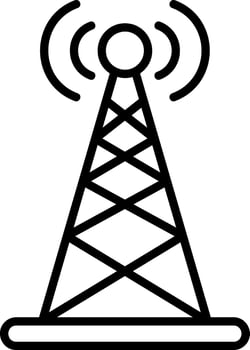 Broadcast Vector Icon