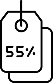 Disscount Tag Vector Icon