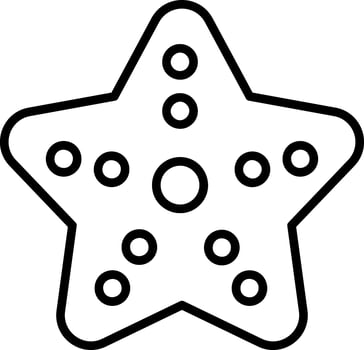Starfish Vector Icon