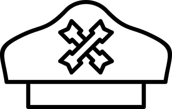 Pirate Hat Vector Icon