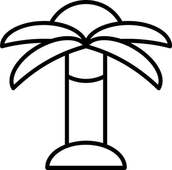 Oasis Vector Icon