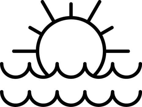 Sun Vector Icon