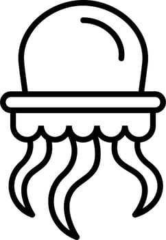 Jellyfish Vector Icon