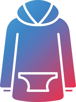 Rain Suit Vector Icon