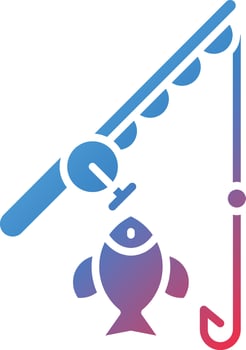 Sport Fishing Vector Icon