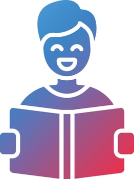 Reading Vector Icon