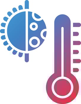 Thermostat Vector Icon