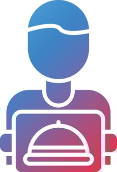 Food Delivery Vector Icon