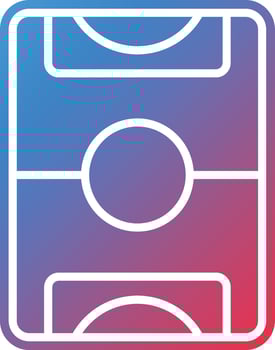 Hockey Field Vector Icon