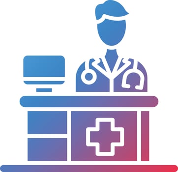 Doctor Office Vector Icon