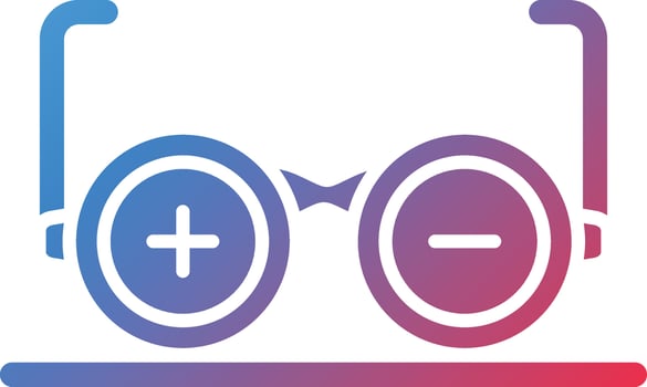 Medical Glasses Vector Icon