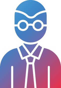 Modeling Agent Male Vector Icon