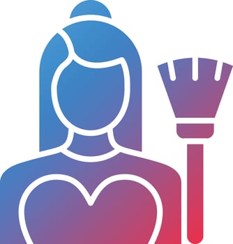 Make Up Artist Female Vector Icon