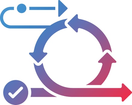 Scrum Vector Icon
