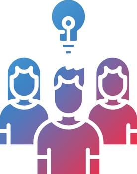 Team Work Vector Icon