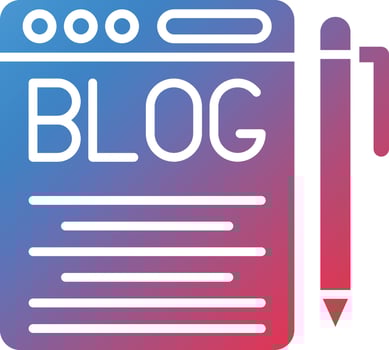 Blog Vector Icon