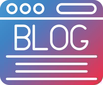 Blog Vector Icon