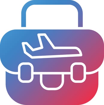 Business Travel Vector Icon