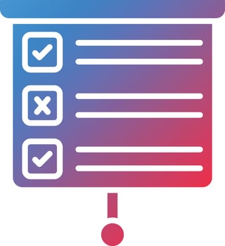 Task Analysis Vector Icon