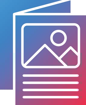 Flyer Vector Icon