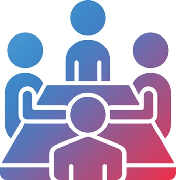 Meetings Vector Icon