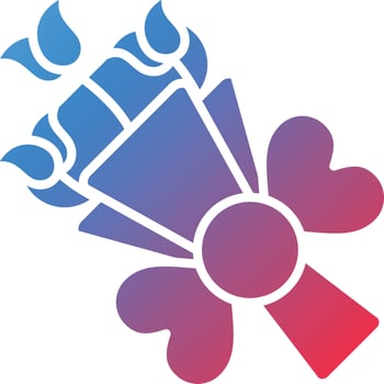 Bouquet Vector Icon