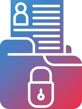 Personal Data Vector Icon