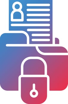 Personal Data Vector Icon