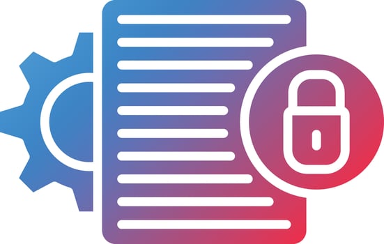 Management Security Vector Icon