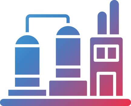 Refinery Vector Icon